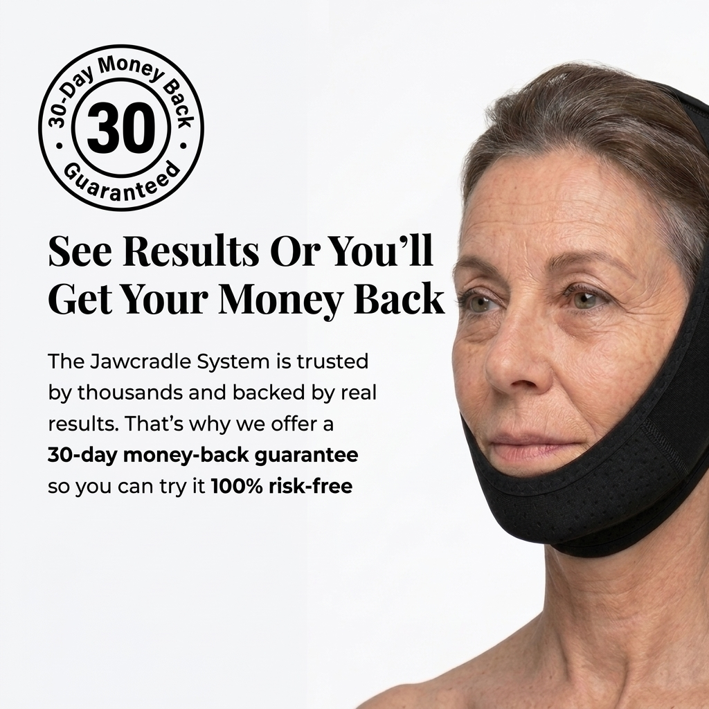 A Firmer, More Lifted Jawline in 30 Minutes a Day Using The Jawcradle System
